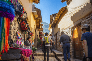 Marketplace in Cusco, Peru