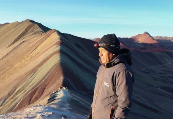 sunrise tour rainbow mountain cusco