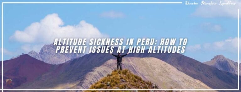 Altitude sickness in Peru
