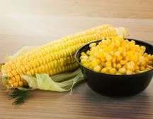 corn was roasted to make cancha (a crunchy snack)