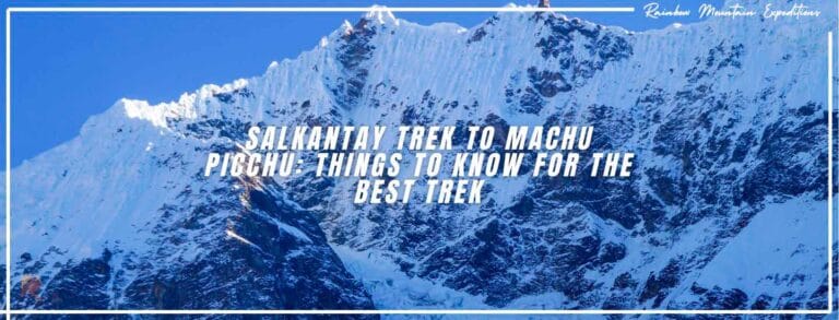 trekking to salkantay