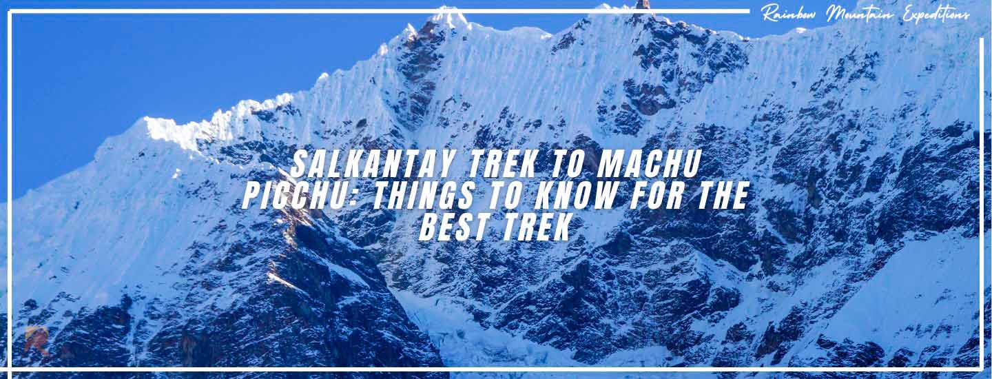 trekking to salkantay