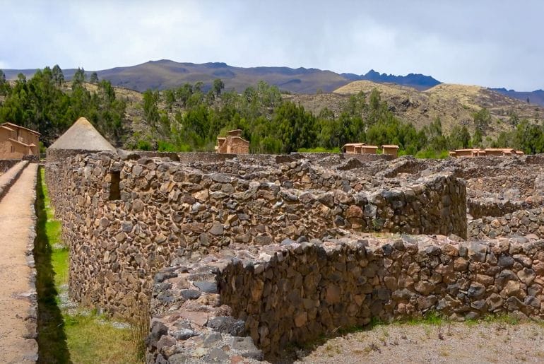 The Qolqas or Incan Warehouses The Qolqas or Incan Warehouses