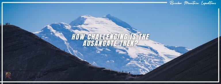 ausangate trekking banner
