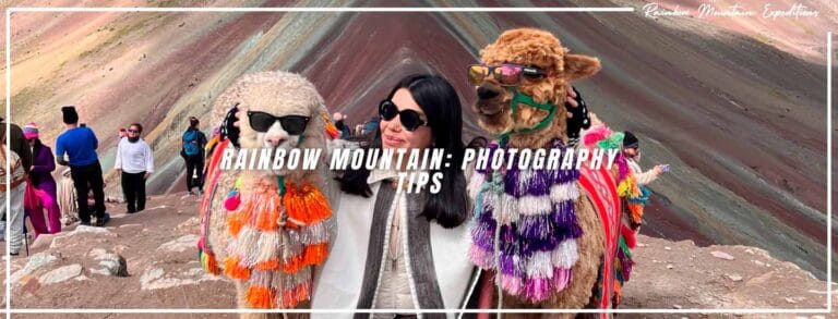 Rainbow Mountain tips fotography