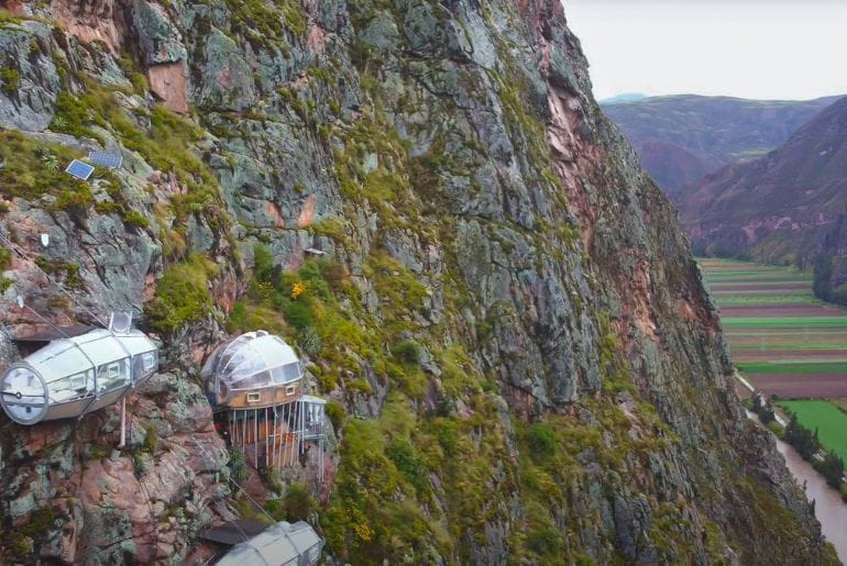 Skylodge Suites in the Sacred Valley