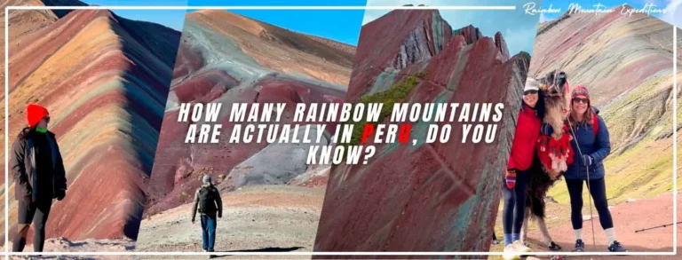 banner rainbow mountains