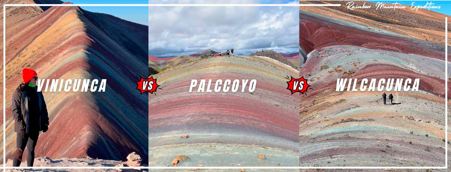 6 Top Rainbow Mountains in peru