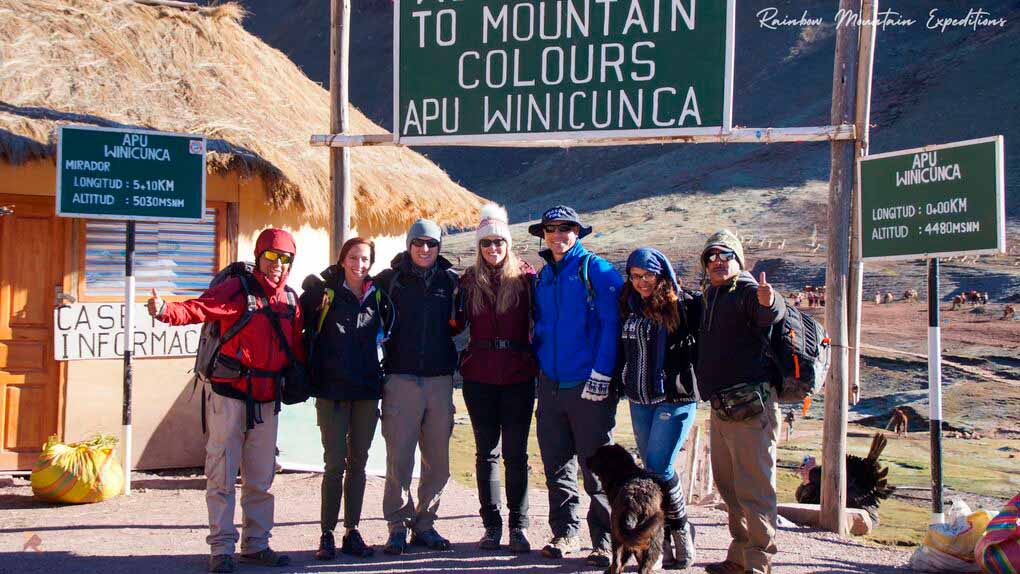 The starting point of the hike to Vinicunca, the Mountain of Colors. The starting point of the hike to Vinicunca, the Mountain of Colors.