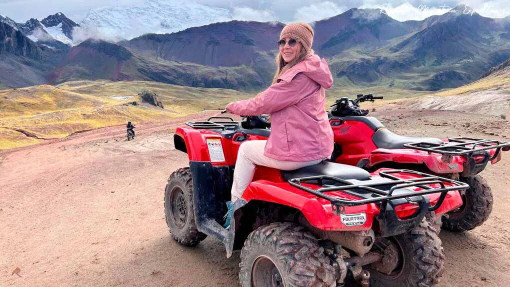 Choosing an ATV is perfect if you'd prefer to avoid a long hike. Choosing an ATV is perfect if you'd prefer to avoid a long hike.