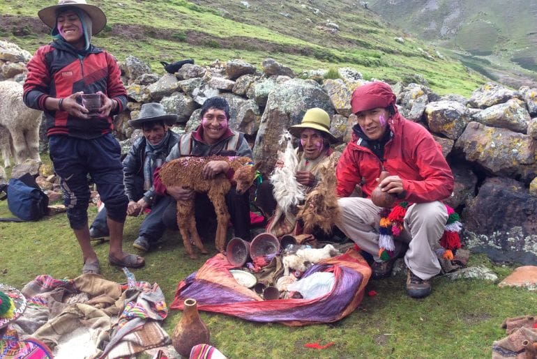 Connection of Ausangate with the Andean people