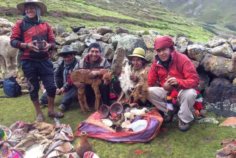 Connection of Ausangate with the Andean people