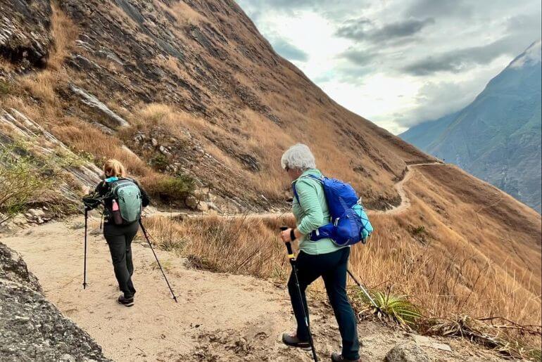 The Choquequirao trek is challenging