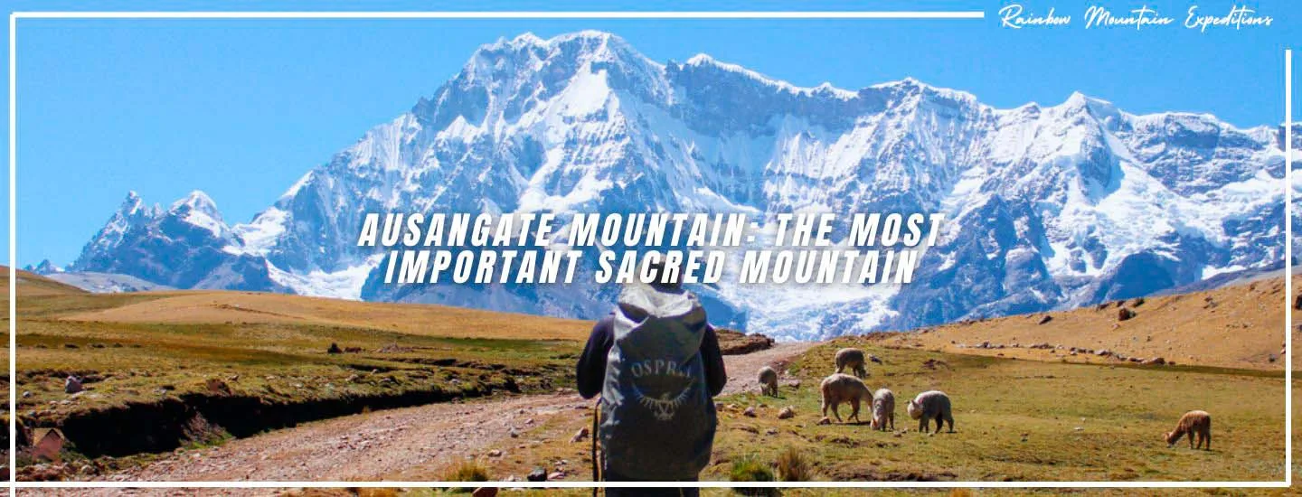 sacred mountain apu ausangate peru