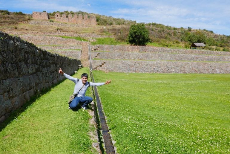 Tipón is an archaeological site in the South Valley of Cusco