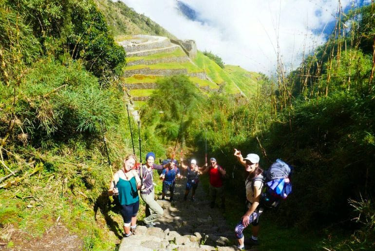 inca trail to machu picchu