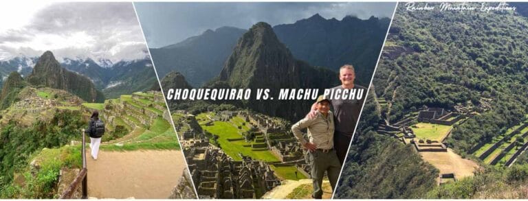 Choquequirao vs. Machu Picchu