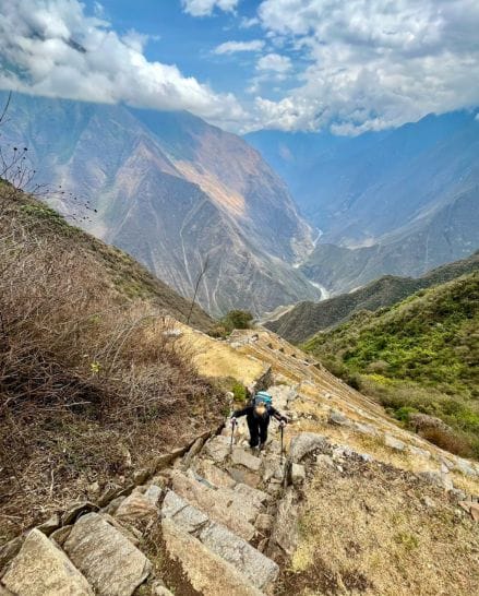 The trek to Choquequirao