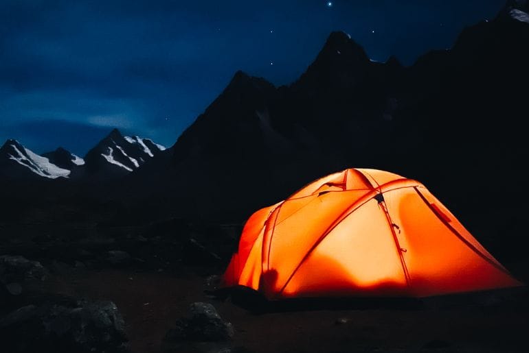Camping in Ausangate