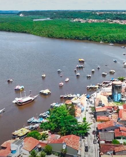 Aerial View Of Iquitos Peru