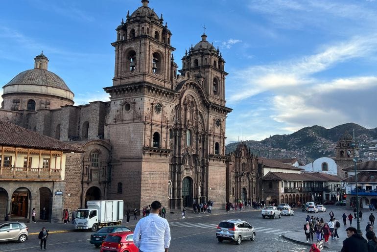 Plaza in Cusco, Peru