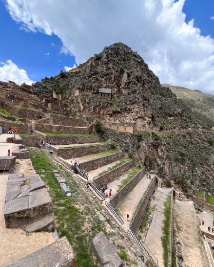 Ollantaytambo archaeological site 