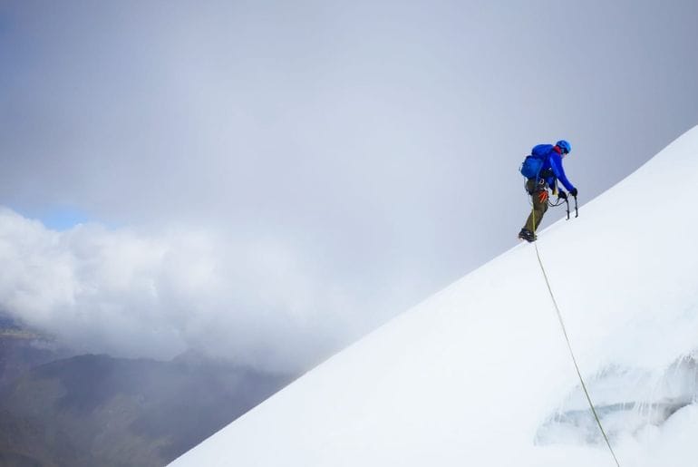 adventure activities in Cusco, Climbing in Quelccaya, Peru