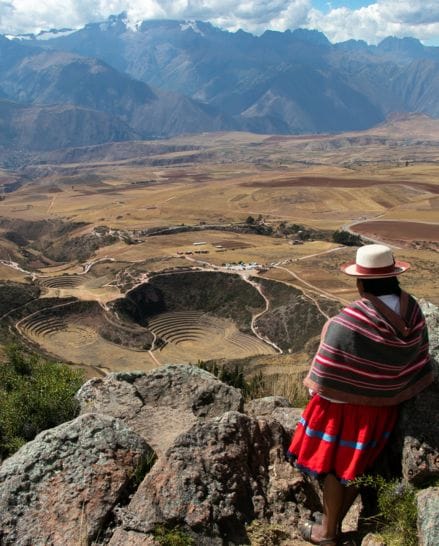 Agricultural terraces of Moray