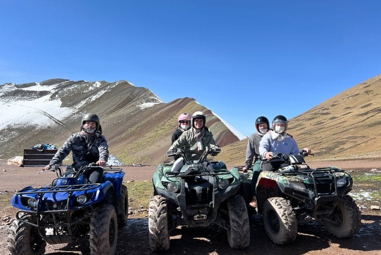 Rainbow Mountain Tour with ATV 