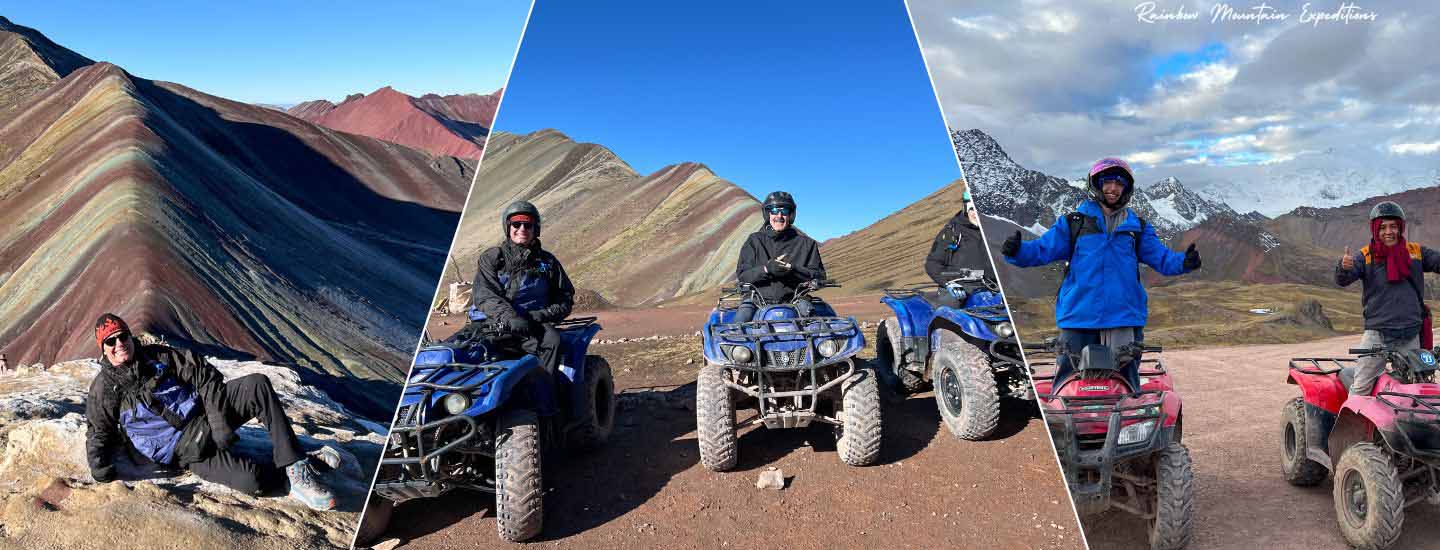 The Best Quad Bike Tour in Cusco Rainbow Mountain Tour with ATV