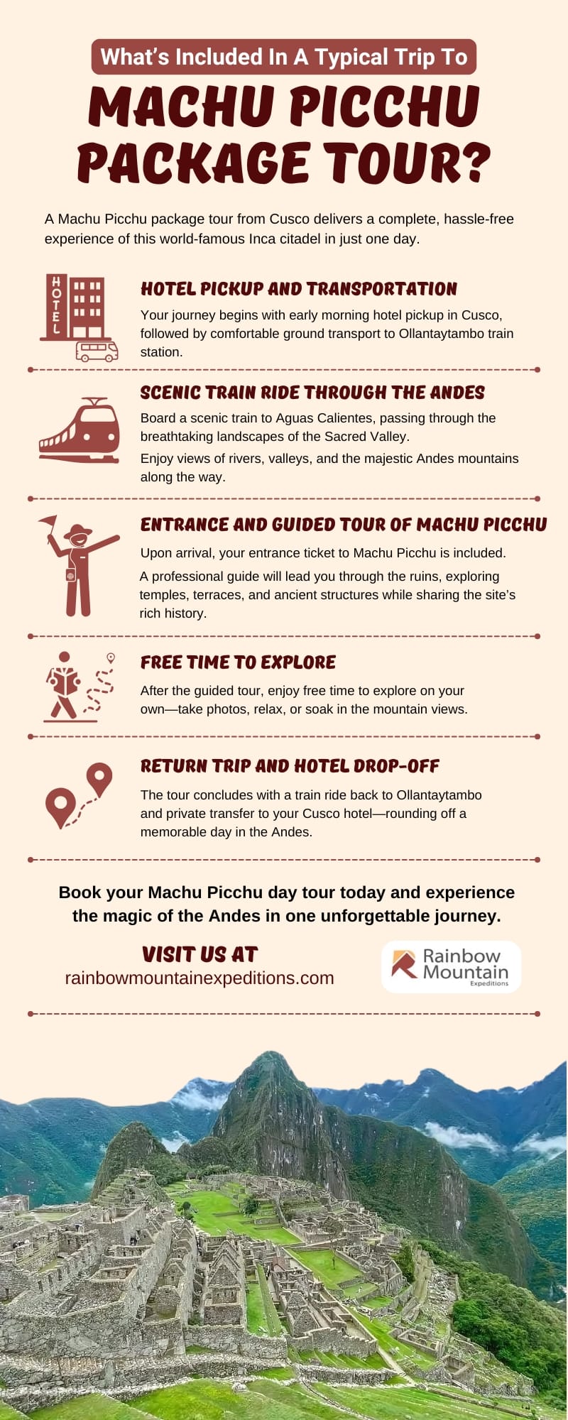 What's Included In A Typical Trip To Machu Picchu Package Tour?
