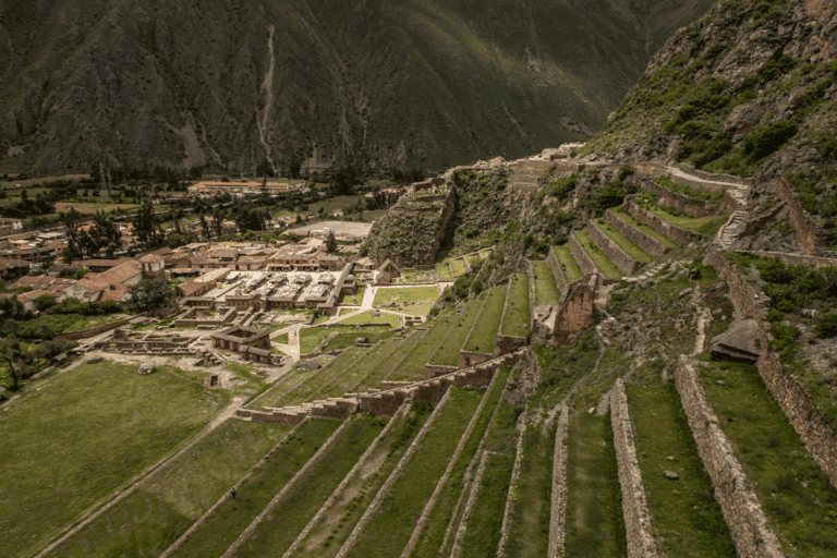 Ollantaytambo terraces on Sacred Valley day trip from Cusco