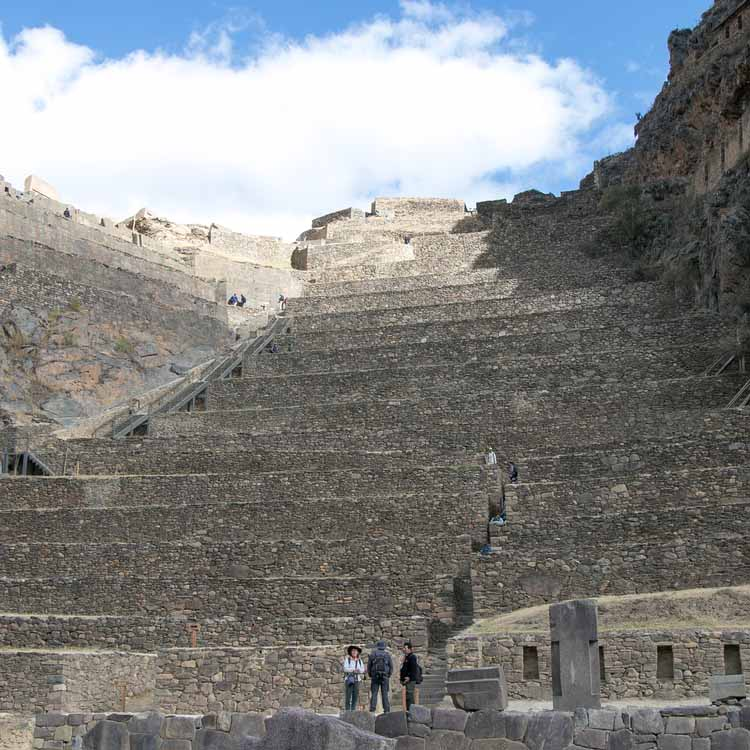 a historic site in Machu Picchu